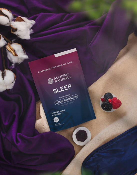 ALCHEMY NATURALS Hemp Gummies For Sleep - Full Spectrum (2 PACK)