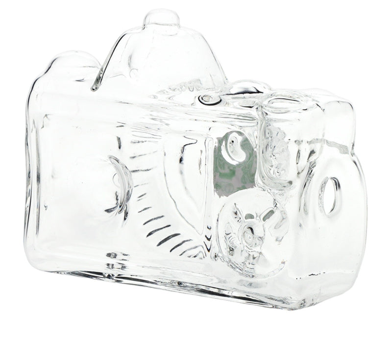 SeshGear Old School Camera Glass Hand Pipe | 3.75"