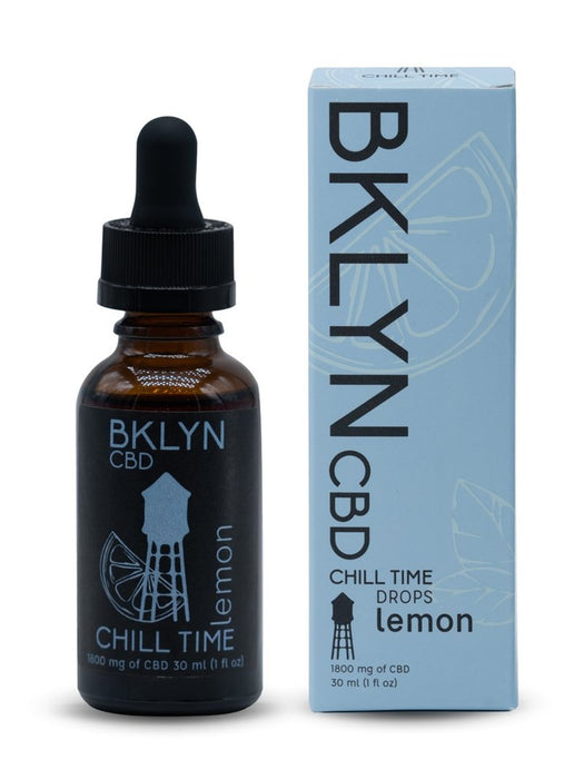 BKLYN Lemon Chill Time Drops 1800mg