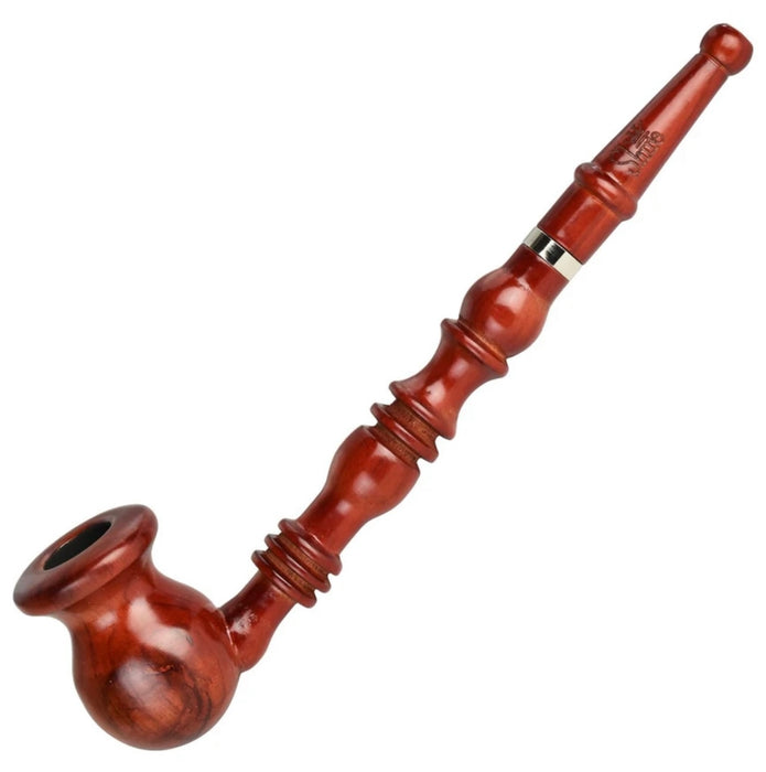 Pulsar Shire Pipes Vase Bowl Churchwarden Wood Smoking Pipe | 9"