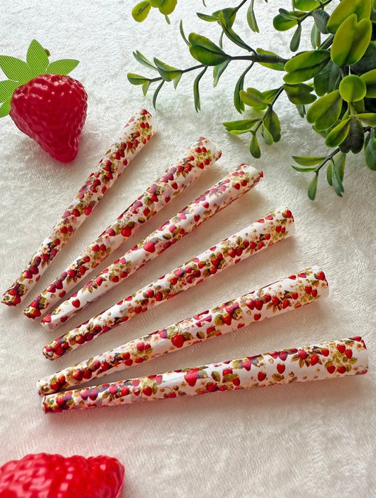 BURNING LOVE STRAWBERRY CONES - 9 PACK