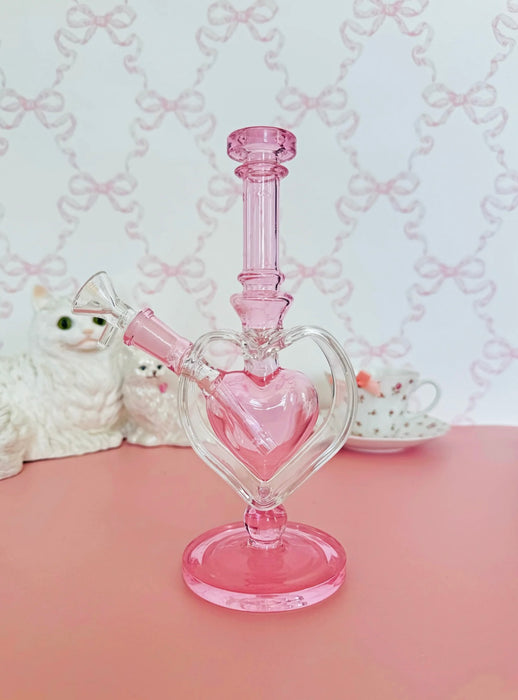 BURNING LOVE Heart Of Glass Bong