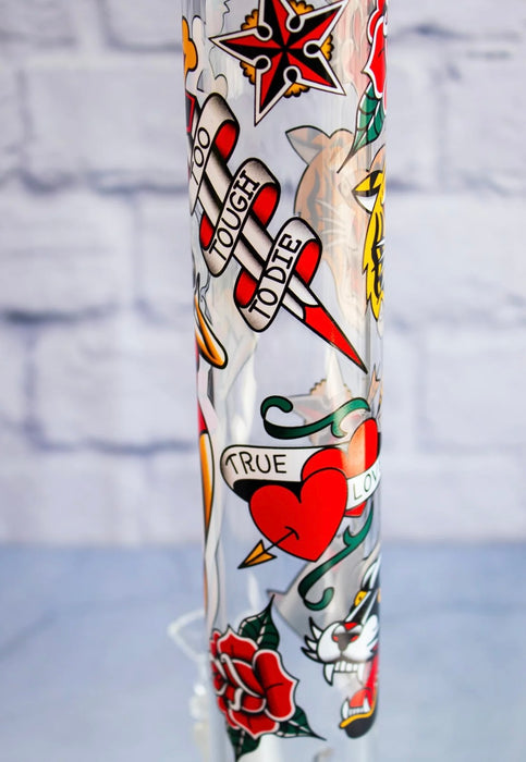 Canna Style 16” TATTOO BEAKER BONG