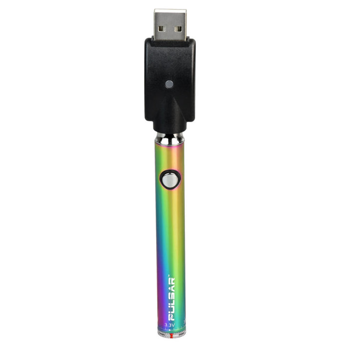 Pulsar Slim Spinner VV Twist Style Battery | RAINBOW