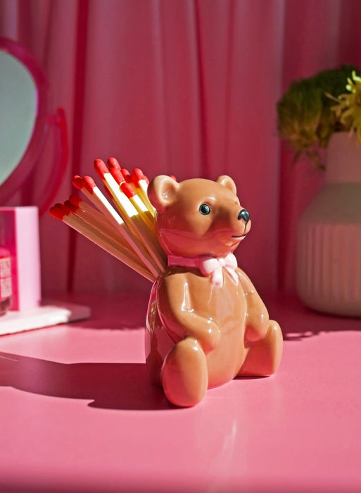 BURNING LOVE Teddy Bear Match Striker