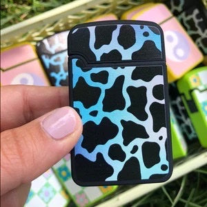 JANEYS Cow Print Refillable Lighter