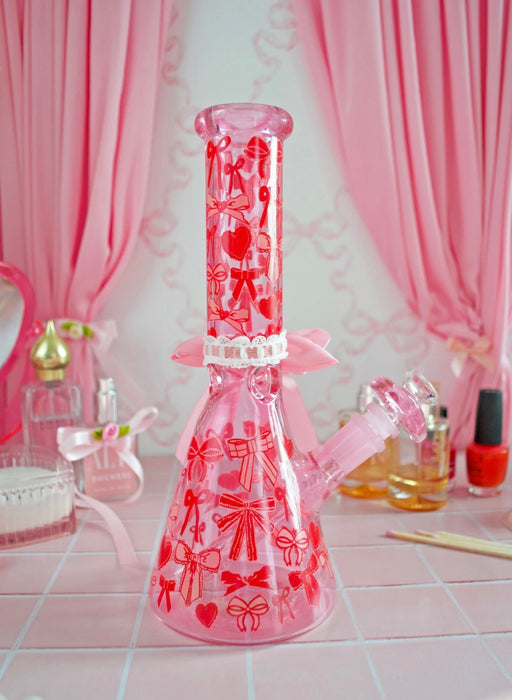 BURNING LOVE Bow Beaker Bong