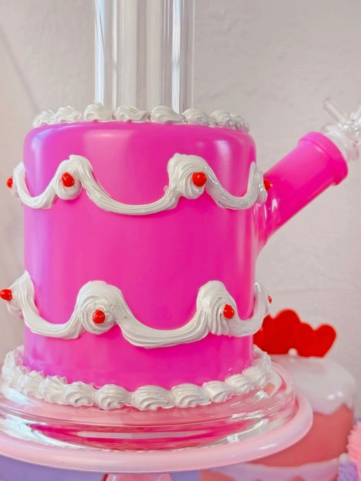 BURNING LOVE Birthday Cake Bong