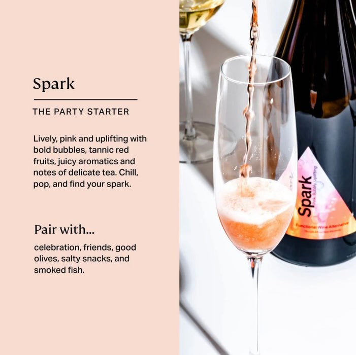 Three Spirit Blurred Vines Spark - Non Alcoholic Wine