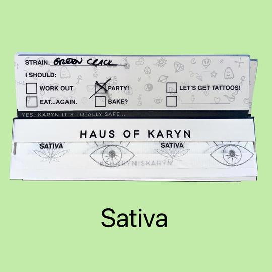 HAUS OF KARYN Sativa Booklet Rolling Paper