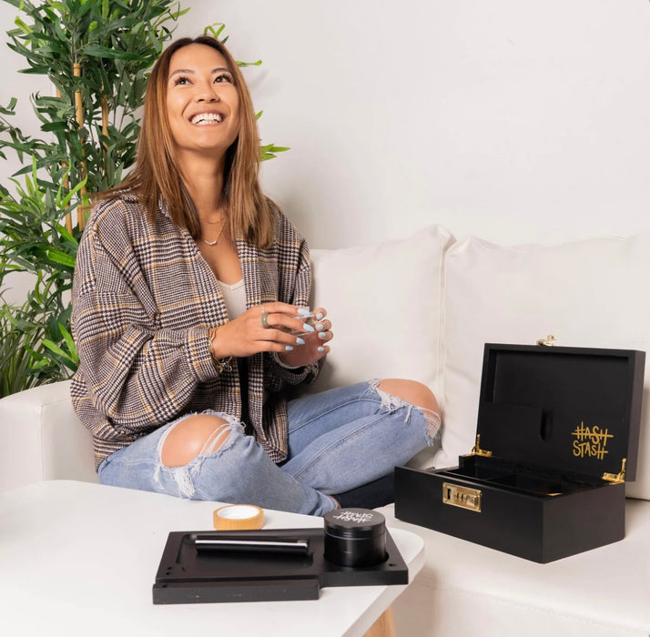 HASHSTASH The OG Stash Box - BLACK