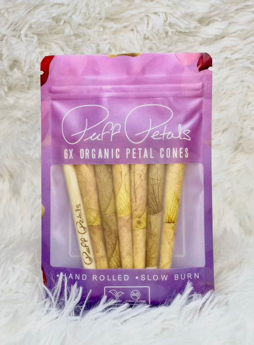 Puff Petals Organic Rose Petal Cones - MUSTARD