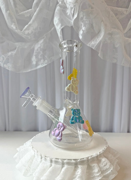 BURNING LOVE PUFFY BEAR BONG