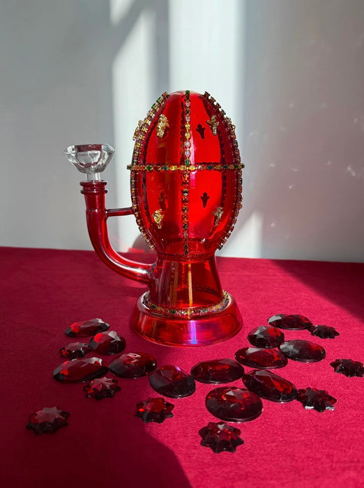 BURNING LOVE FAUXBERGE EGG BUBBLER
