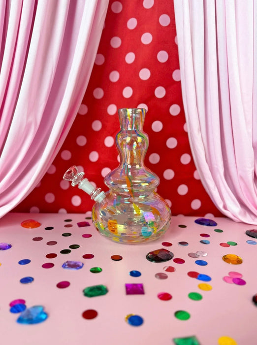 BURNING LOVE RAINBOW SOFT GLASS BONG