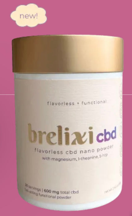 BRELIXI Flavorless + functional cbd fast-acting powder