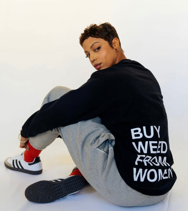 BWFW BLACK "BWFW" Long-Sleeve - SMALL