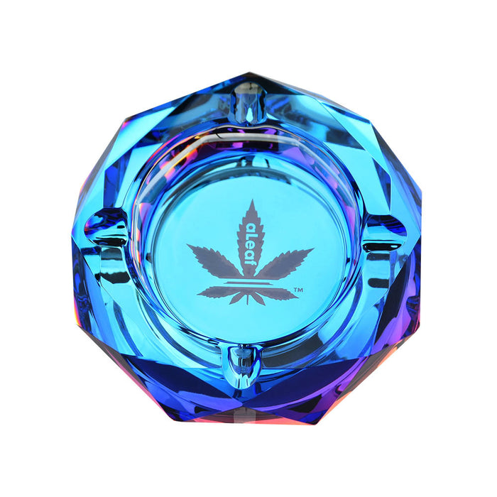 aLeaf Diamond Ashtray | 3.75" BLUE