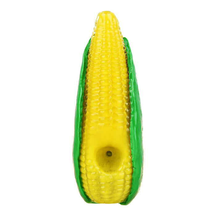 Corn On The Cob Glass Hand Pipe | 4.75"