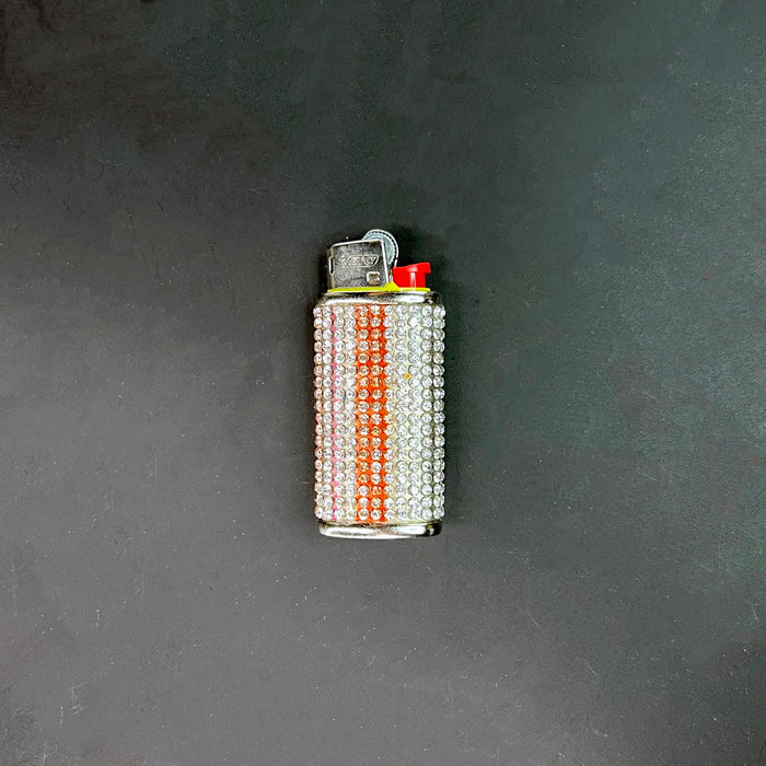 HAUS OF TOPPER OBJECTS Palm Royal Crystal Mini Lighter Case
