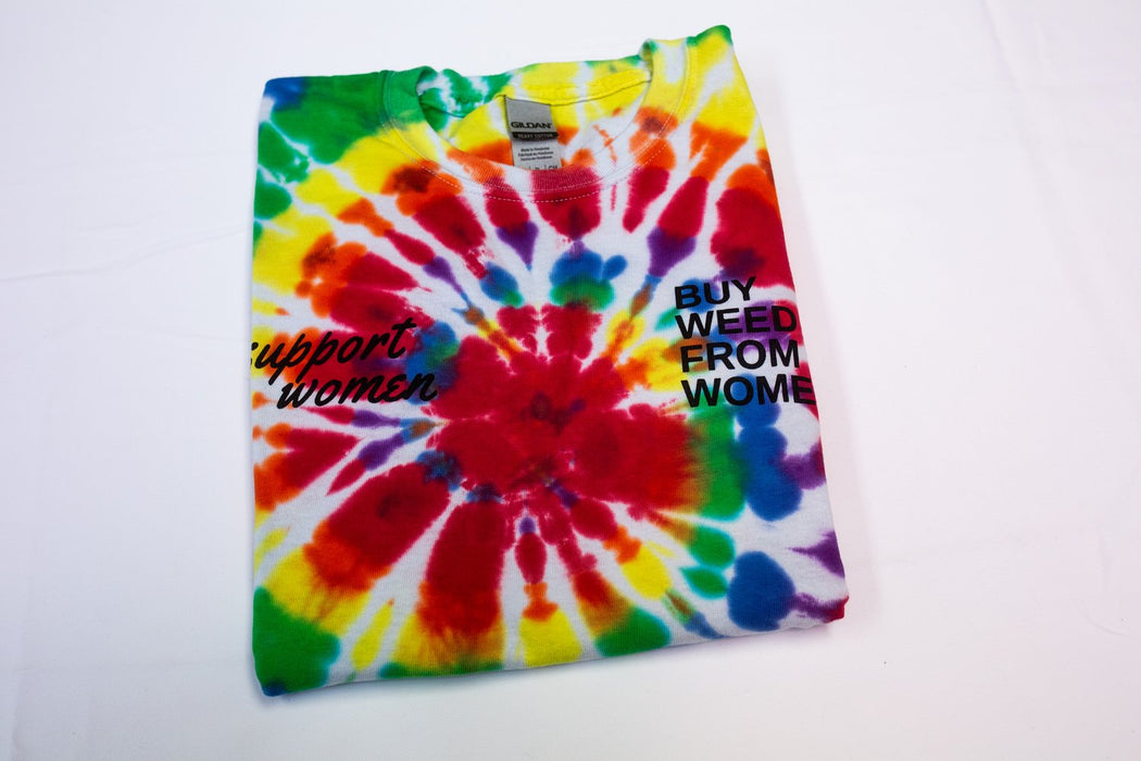 BWFW TIE DYE "BWFW SuppWMN" Long-Sleeve -  LARGE