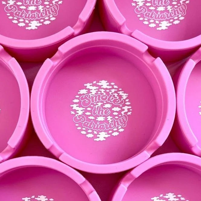 JANEYS Smoke the Patriarchy Silicone Ashtray