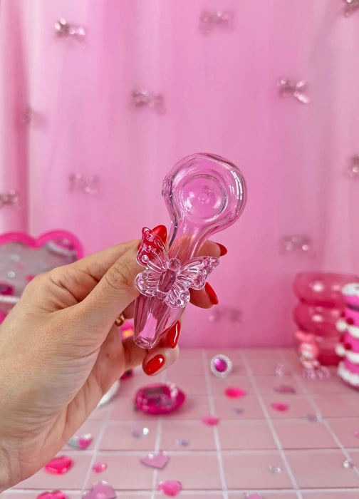 BURNING LOVE Butterfly Pipe