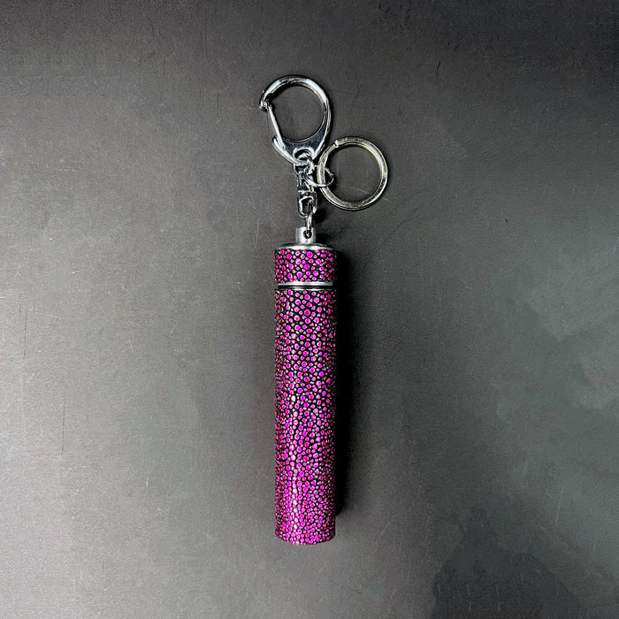 Haus of Topper Objects Metallic Pink Shagreen J Carrier