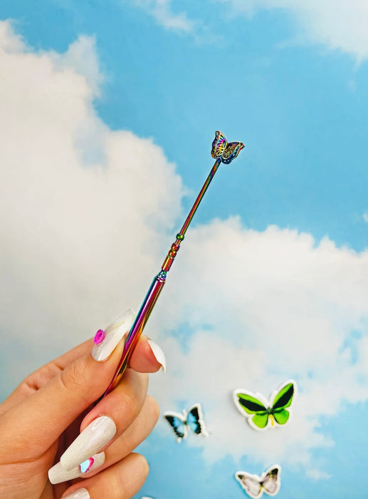 BURNING LOVE Extendable J Holder - Butterfly