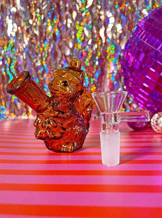 BURNING LOVE Squirrel Bubbler