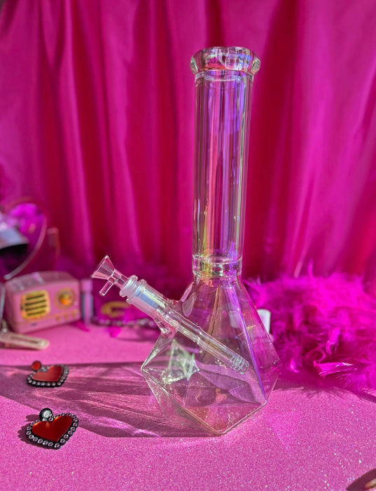 BURNING LOVE 16" Girl's Best Friend Water Pipe