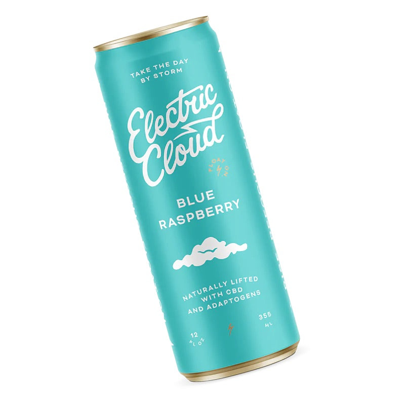 Electric Cloud Blue Raspberry - Electric Cloud CBD & Adaptogen Beverag ...