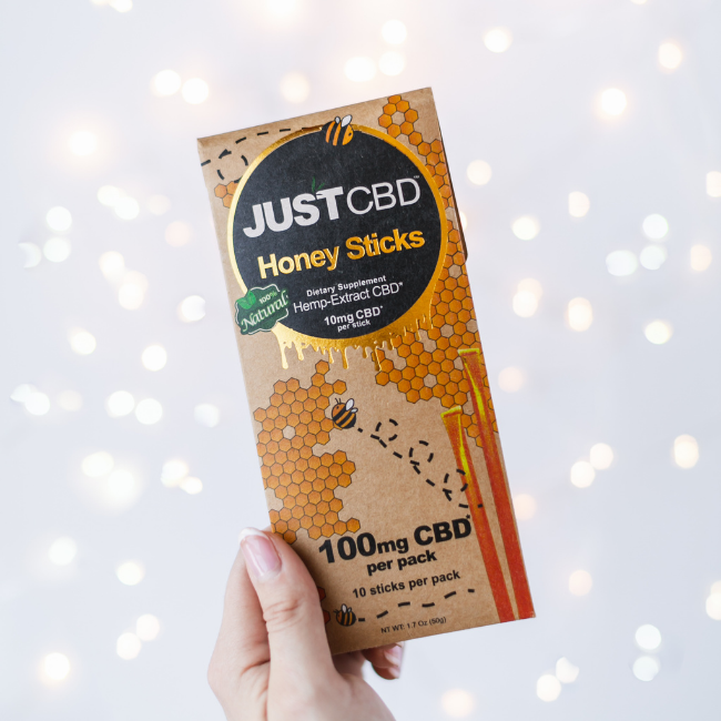 JUST CBD Honey Sticks Original - 10 PACK