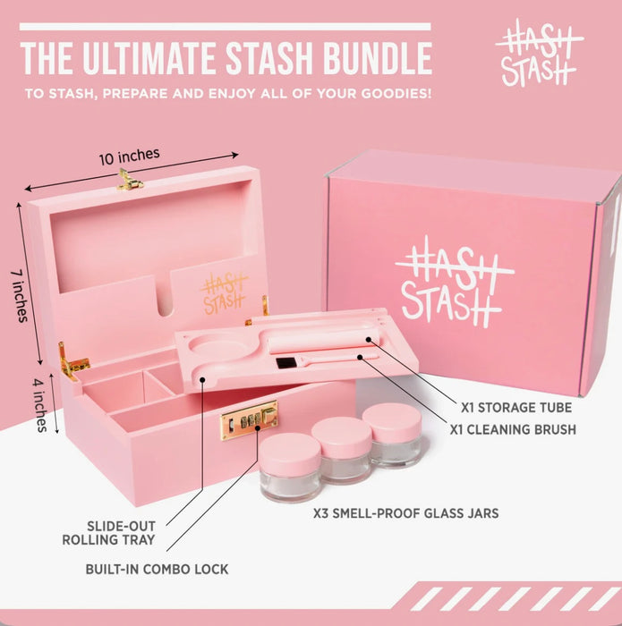 HASHSTASH The OG Stash Box - PINK