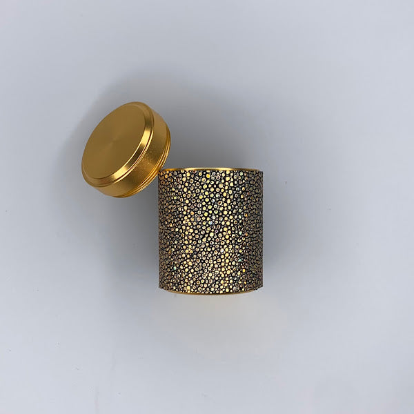 Haus of Topper Objects Holographic Gold Stingray/ Gold Stash Canister