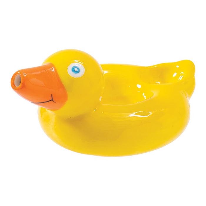 Wacky Bowlz Ducky Life Saver Ceramic Pipe | 3.75"