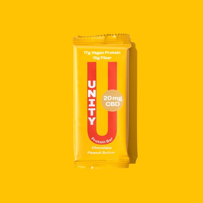 Unity Wellness CBD Chocolate Peanut Butter Protein Bar