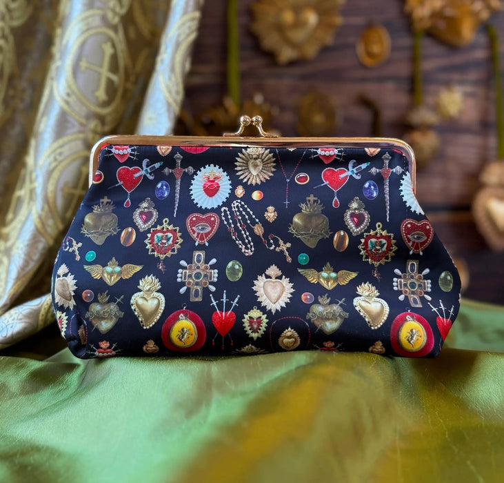 BURNING LOVE Sacred Heart Bag