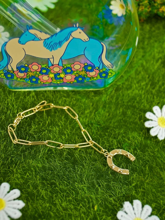 BURNING LOVE Horse Girl Charm Bong