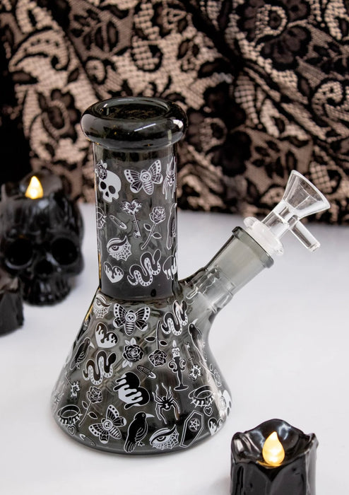 CANNA STYLE GOTH BONG 6"
