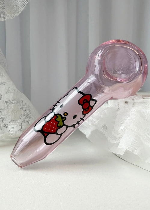 BURNING LOVE STRAWBERRY KITTY PIPE