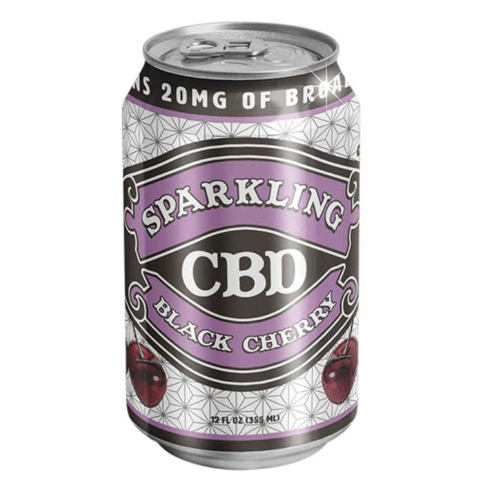 Rocky Mountain Soda Sparkling CBD - Black Cherry Soda