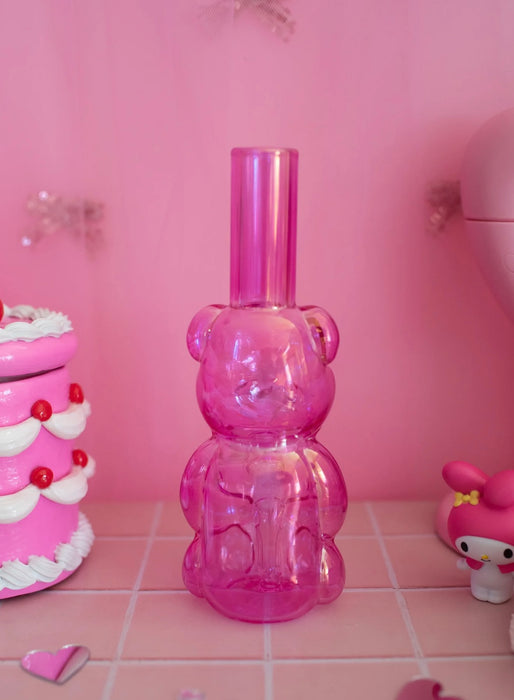 BURNING LOVE Iridescent Gummy Bear Bong