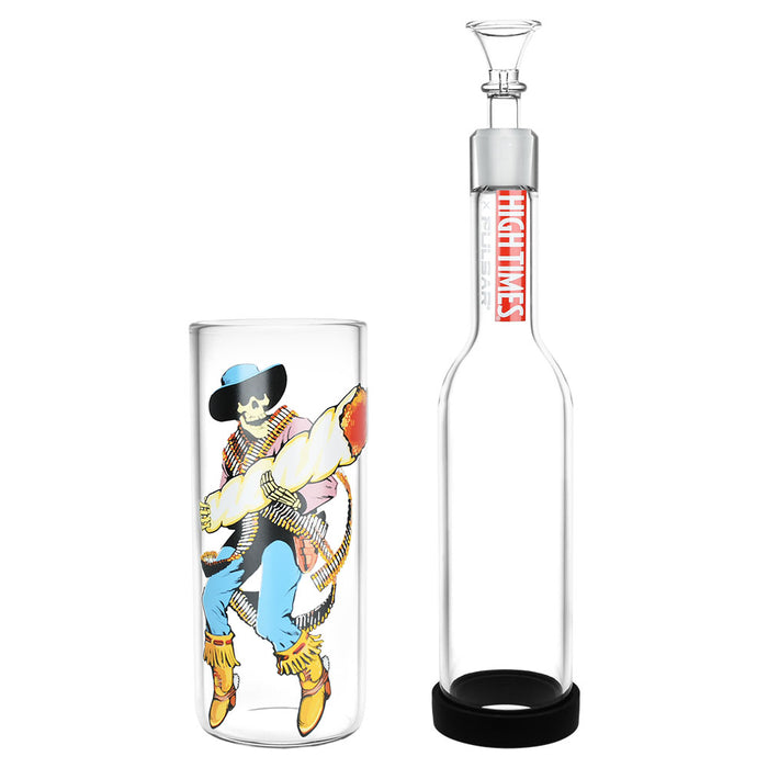 High Times® x Pulsar Gravity Water Pipe | Cowboy Boots | 11.5" | 19mm F