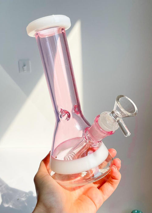 CANNA STYLE PINK CLASSY BEAKER BONG