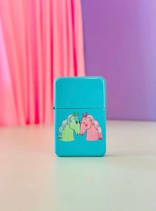 BURNING LOVE Horse Girl Lighter