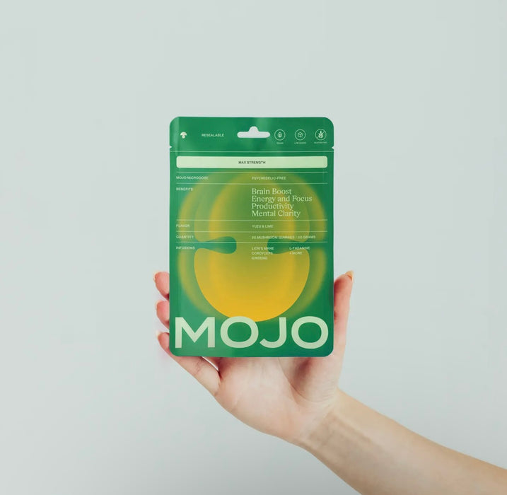 Mojo Gummies Max Strength Brain Boost Gummies - Yuzu Lime