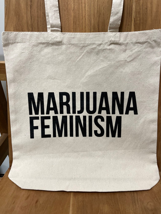 BWFW Marijuana Feminism Canvas Tote
