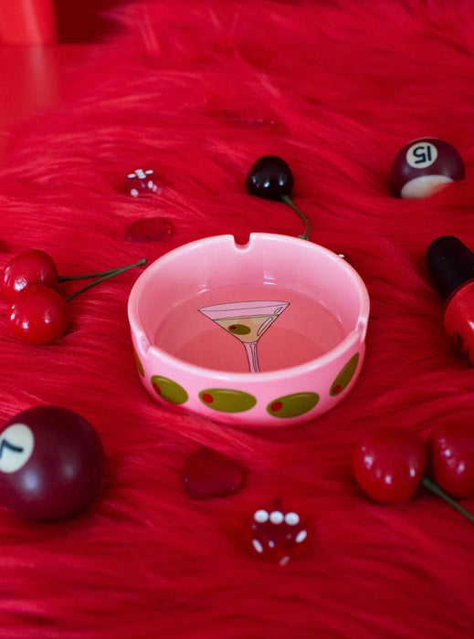 BURNING LOVE Martini Ash Tray