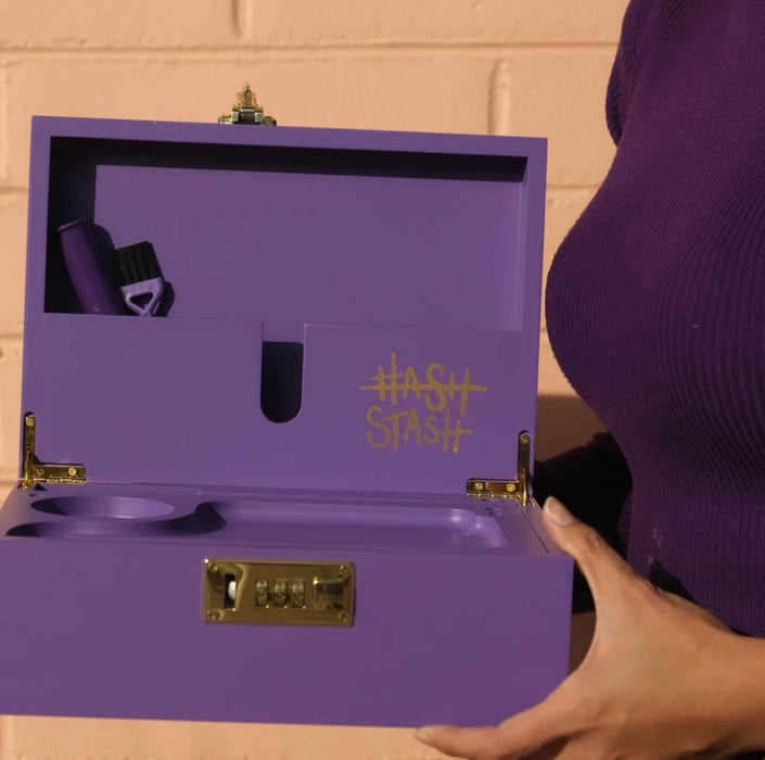 HASHSTASH The OG Stash Box - PURPLE
